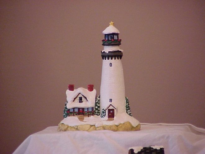 Christmas Lighthouse