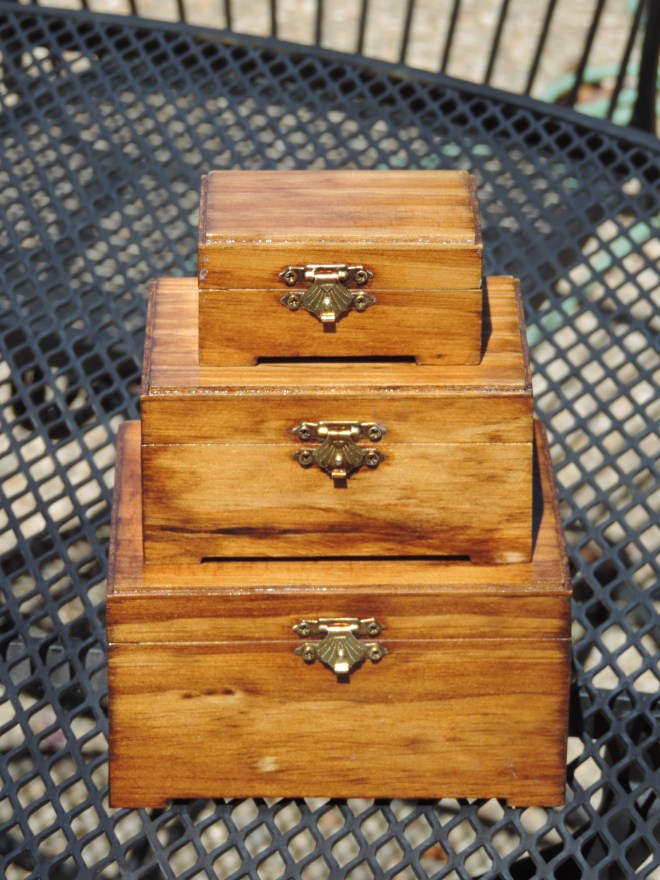 Jewelry Boxes - closed