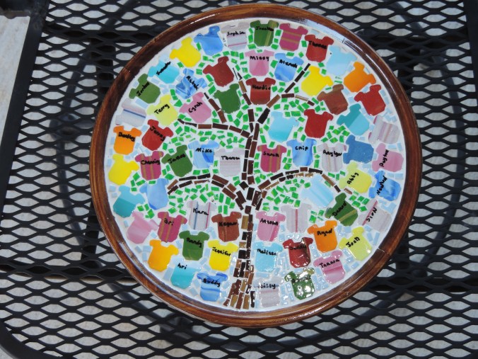 Family Tree cake stand