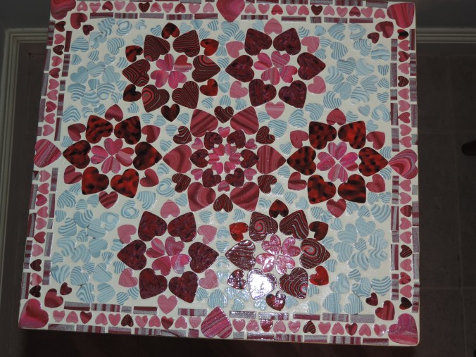 End Table - Top (Hearts)
