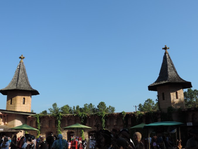 The gates to the festivities.